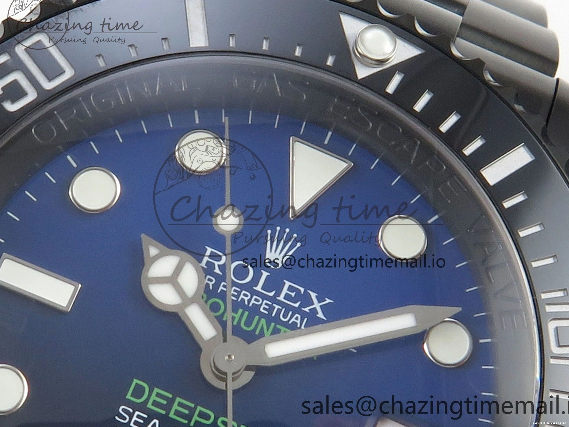 Best AAA Replica Sites Bracelet Ombre Edition 126660 Sea-Dweller 108 DLC Dial Blacken Blue Best 1:1 Durable On SH GMF 1227